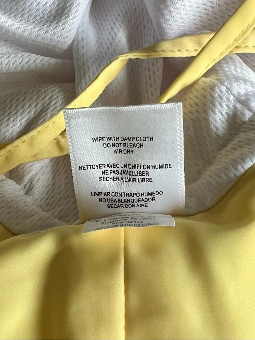 Rufflebutts Lemon Sun Protective Hat Size 2T-4T